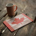 Canadian Flag Dark Wood iPad Skins